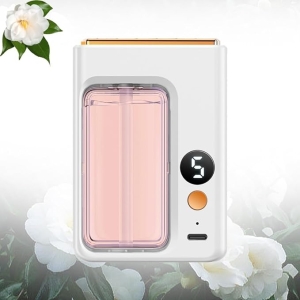 Automatic Aromatherapy Diffuser-Smart Wall-Mounted Essential Oil Diffuser (Color : Gardenia)