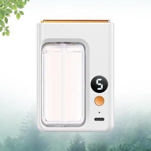 Automatic Aromatherapy Diffuser-Smart Wall-Mounted Essential Oil Diffuser (Color : Hilton)