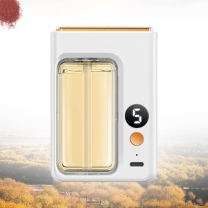 Automatic Aromatherapy Diffuser-Smart Wall-Mounted Essential Oil Diffuser (Color : Shangri-La)