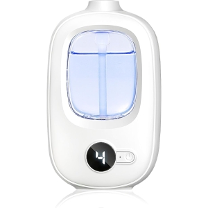 50ml Gardenia Bluebell Oils Refill, Wall Diffuser – Rechargeable Essential Oil Humidifier with 4 Mist Modes
