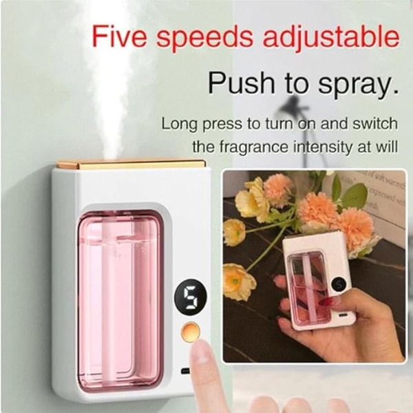 Automatic Aromatherapy Diffuser-Smart Wall-Mounted Essential Oil Diffuser (Color : Shangri-La) - Image 6