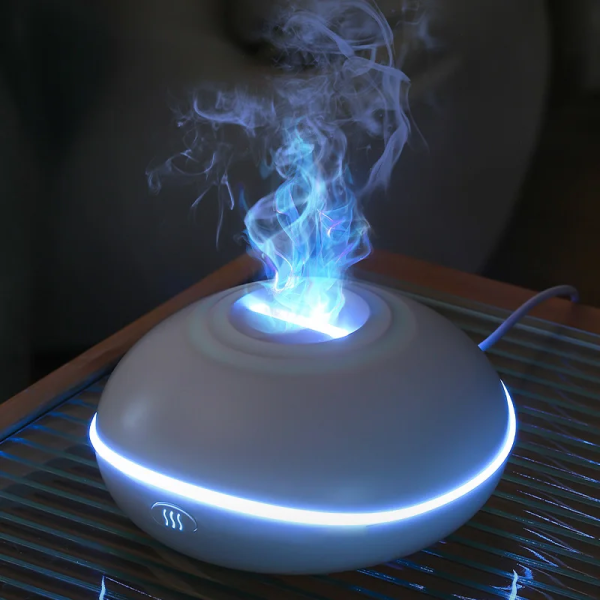 Colorful Flame Air Humidifier Aroma Diffuser Portable USB Car Aromatherapy Humidifiers Essential Oils Fragrance Diffusers - Image 3