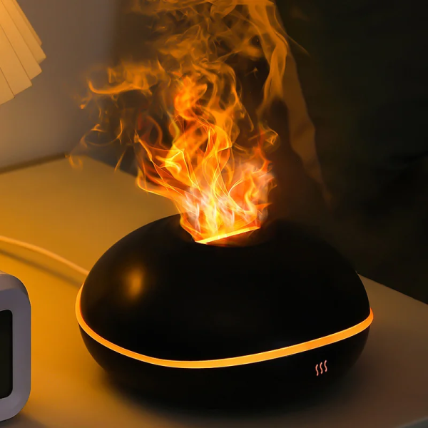 Colorful Flame Air Humidifier Aroma Diffuser Portable USB Car Aromatherapy Humidifiers Essential Oils Fragrance Diffusers - Image 5