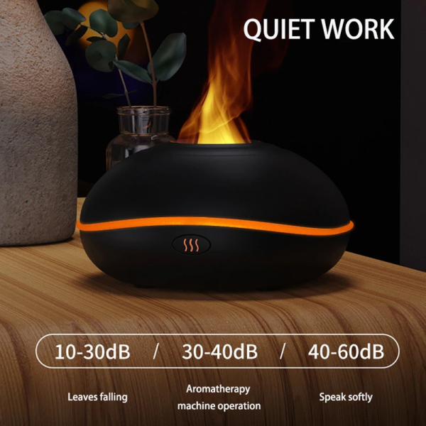 Colorful Flame Air Humidifier Aroma Diffuser Portable USB Car Aromatherapy Humidifiers Essential Oils Fragrance Diffusers - Image 2